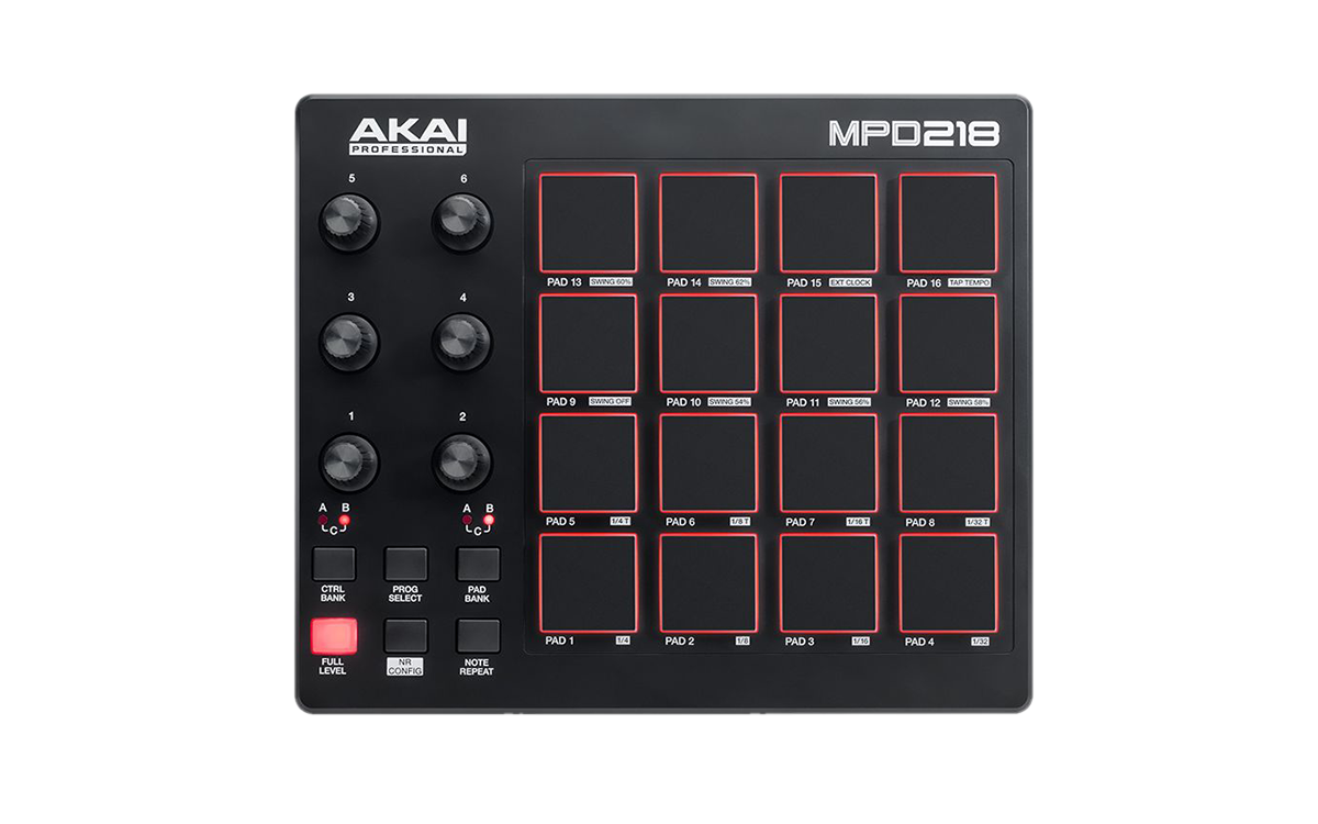 Akai MPD 218 Midi Controller – A&R Agencies