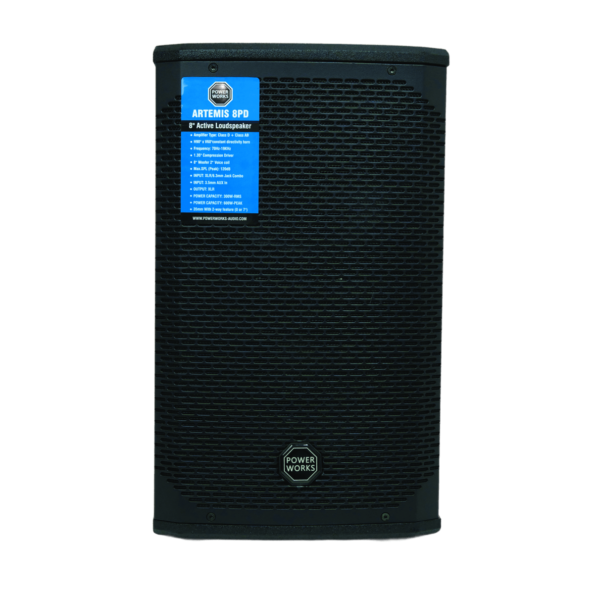 PowerWorks ARTEMIS 8PD Active Speaker With DSP Gallery – A&R Agencies