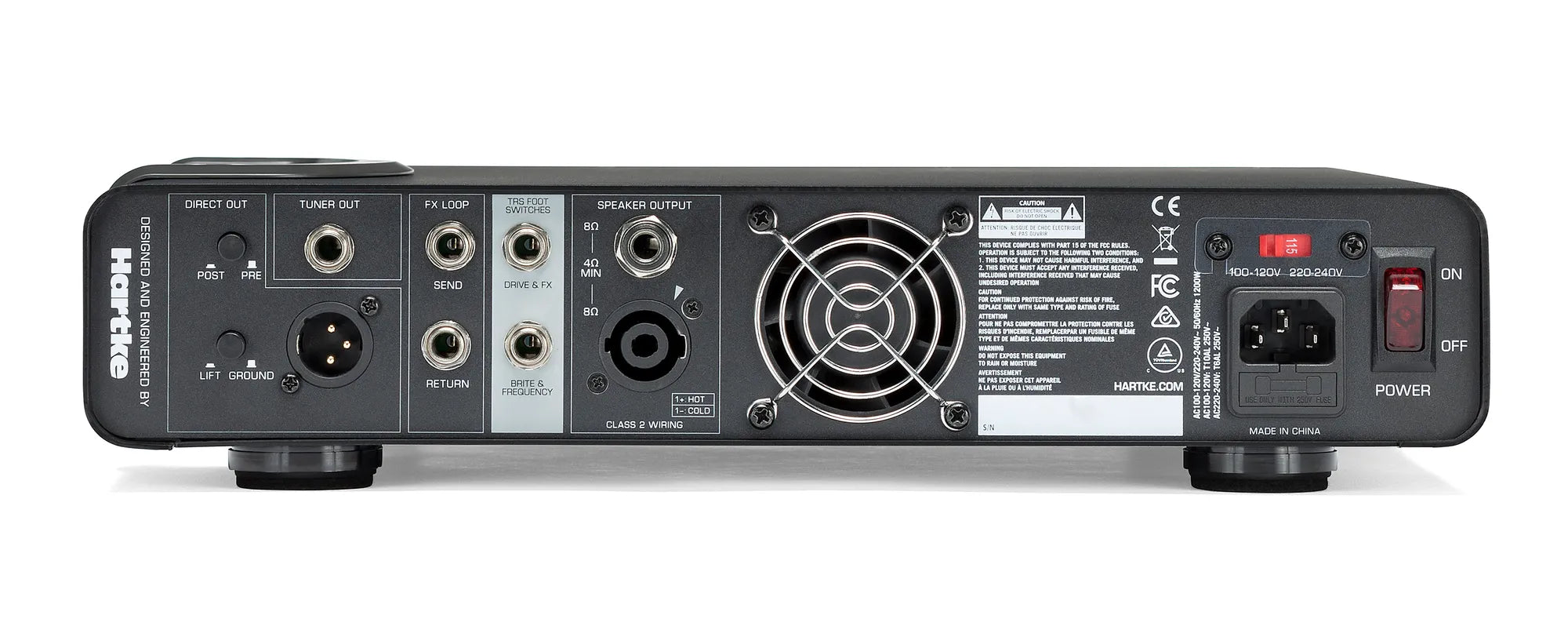 Hartke LX8500 Bass amp Head