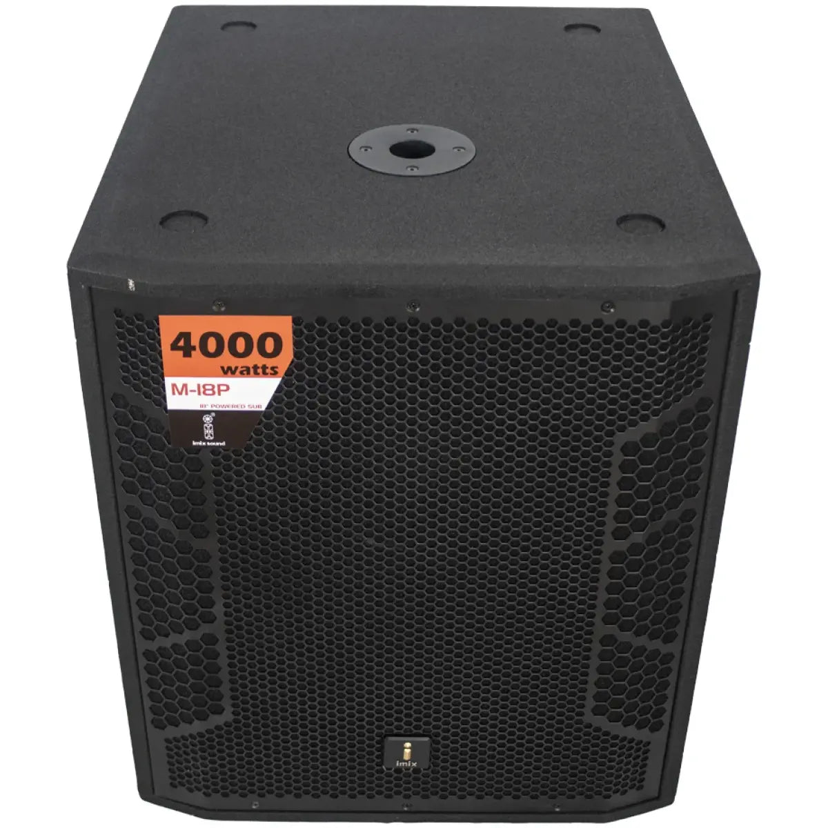 Imix Active Bass Bin Imix M18P 18″ 4000W Active Subwoofer – A&R Agencies