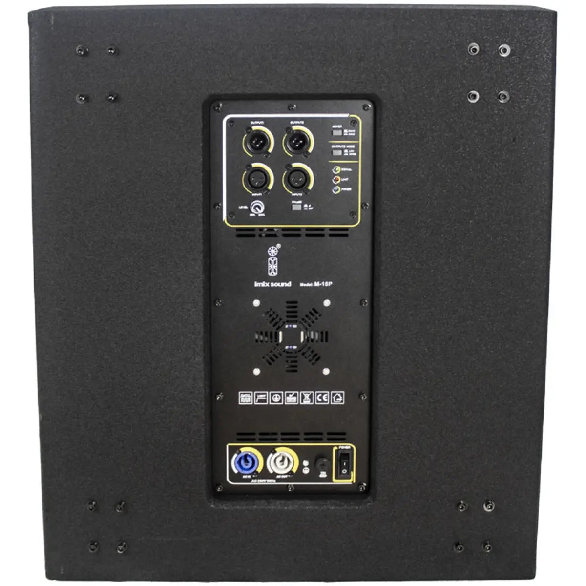 Imix M18P 18″ 4000W Active Subwoofer