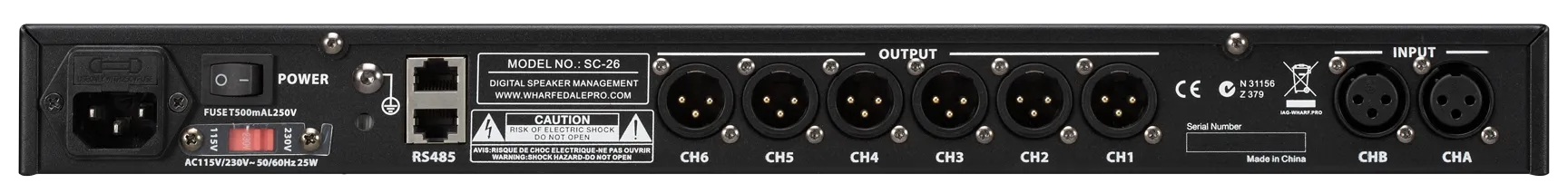 Wharfedale Versadrive SC26X Speaker Management System