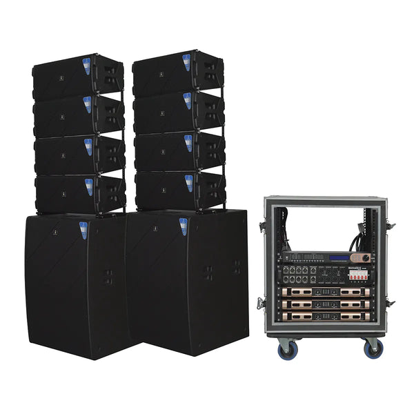 Imix 8x LA2210 2x 2218 Line Arrray Combo – A&R Agencies Imix 8x LA2210 2x 2218 Line Arrray Combo – A&R Agencies