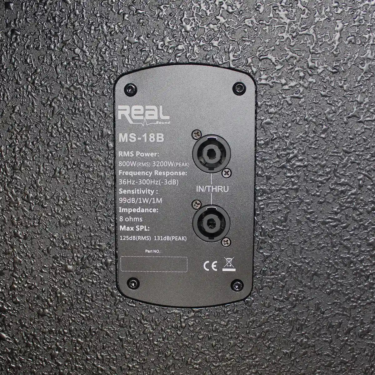 Real Sound MS-18B 18″ Passive Sub Woofer