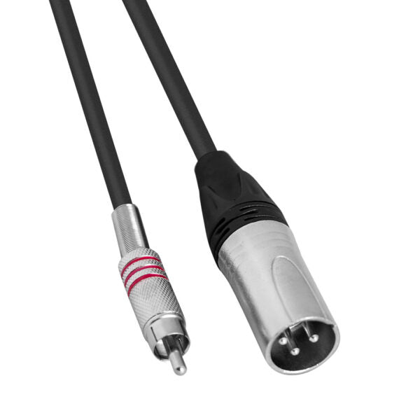 HYBRID XLR MALE-RCA 1.8M