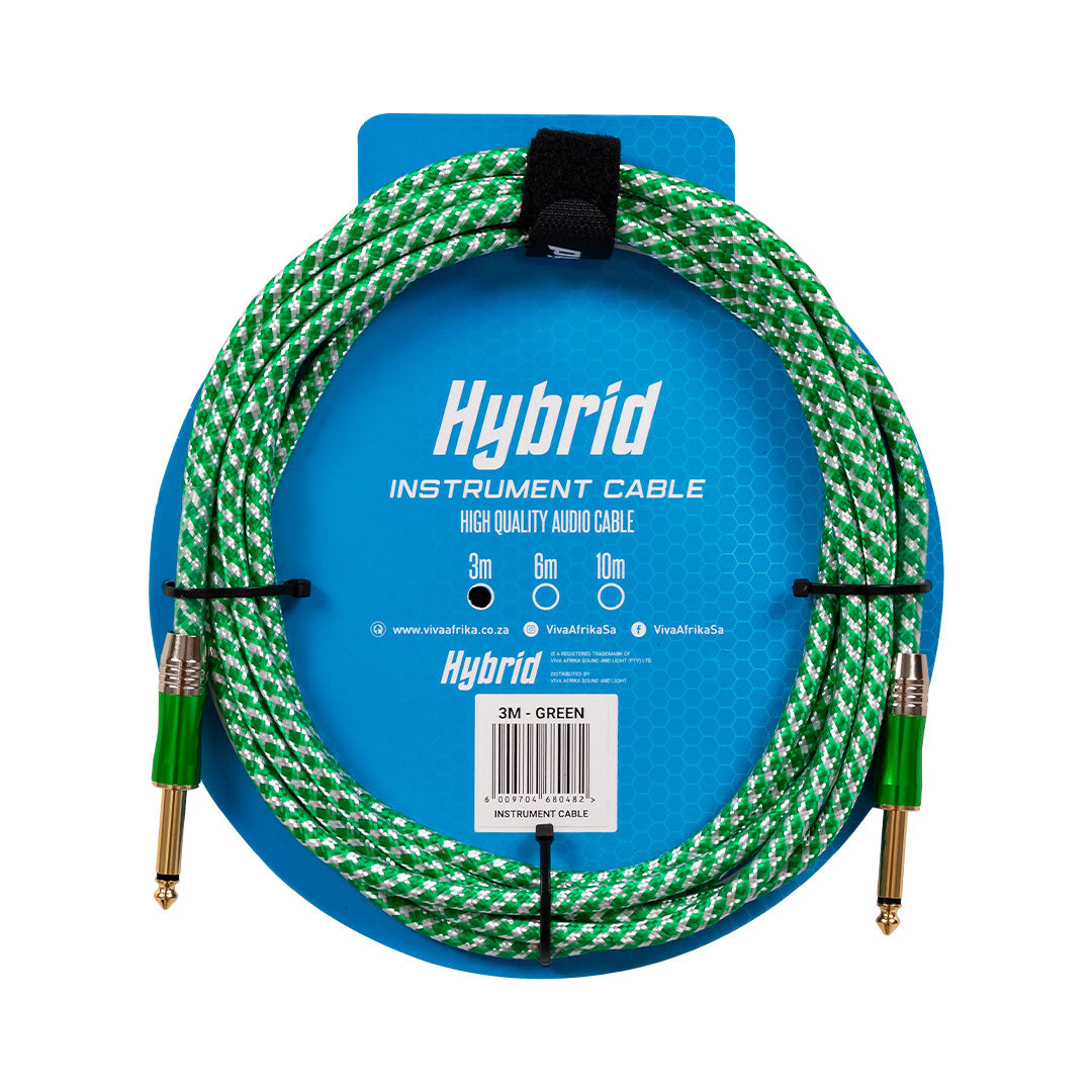 HYBRID JACK-JACK GREEN 10M WOVEN INSTRUMENT – A&R Agencies