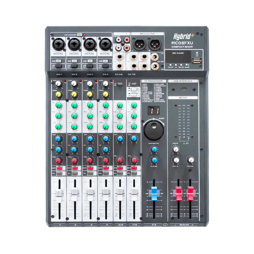 Hybrid+ MC08FXU Mixer