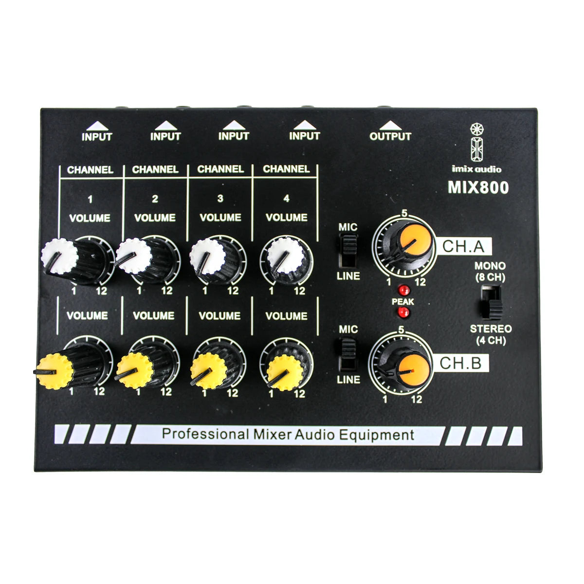Imix MIX800 8 Channel Analogue Line Mixer