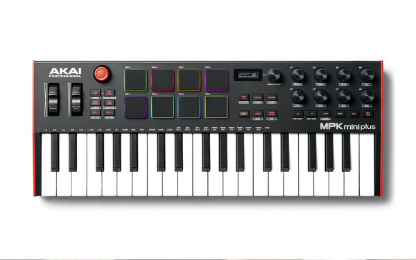 DTM・DAW Akai mpk mini plus AD34_MPKminiPlus_side_top_web_