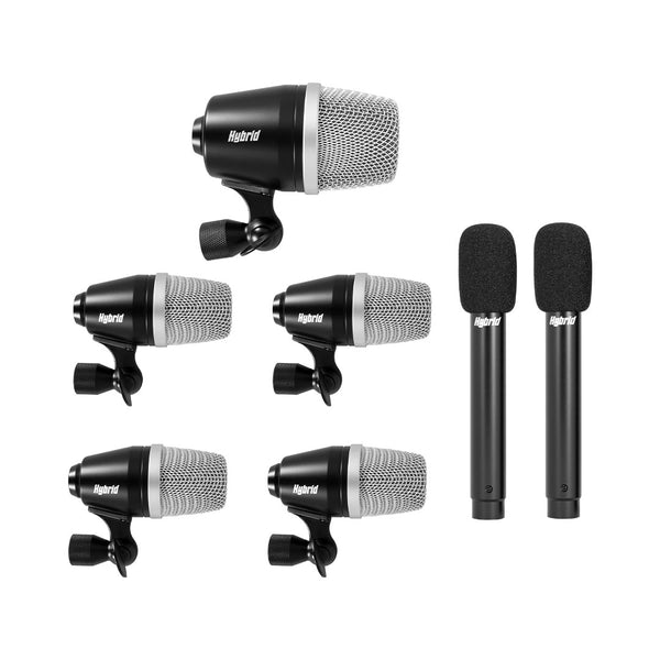Shure 6 piece drum kit microphones