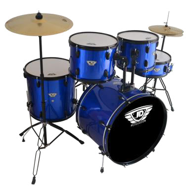 JD Percussion 5 Piece Drumset