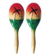 JD Percussion Maracas (Hand Painted)